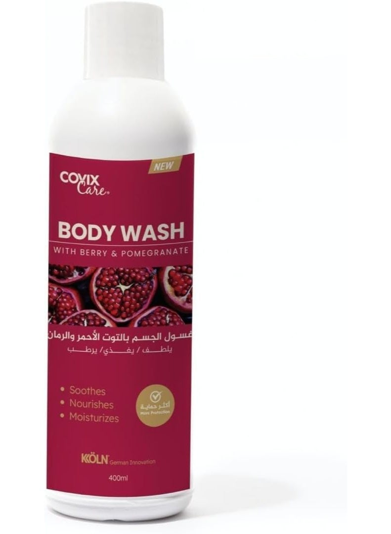 Covix Care Body wash  Pomegranate&Cranberry 400 ml